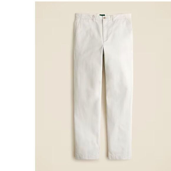 J. Crew cd466 Stone Broken-in Straight Chino Pants  NWT - Picture 1 of 14